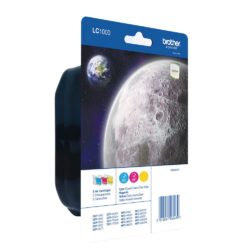 Brother LC1000 Innobellaâ„¢ Ink, Ink Cartridge, Cyan, Magenta, Yellow 3 Pack, LC-1000RBWBP